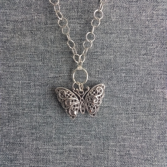 Butterfly Garden Necklace - Picture 2 of 3